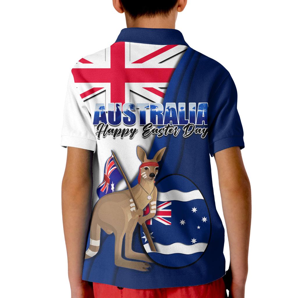 australia-easter-day-polo-shirt-kid-kangaroo-with-egg-flag-style
