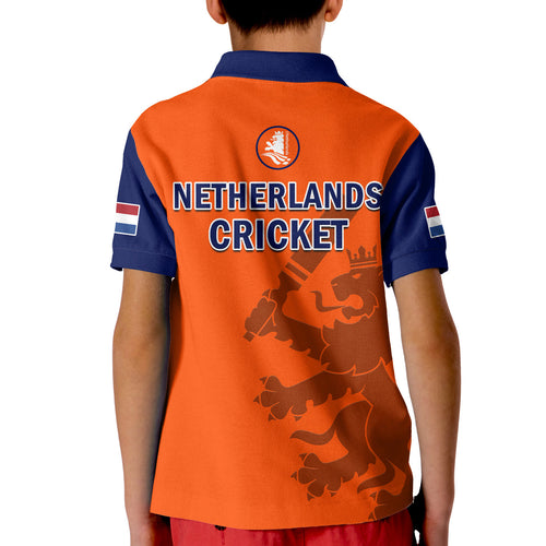 netherlands-cricket-polo-shirt-kid-odi-simple-orange-style