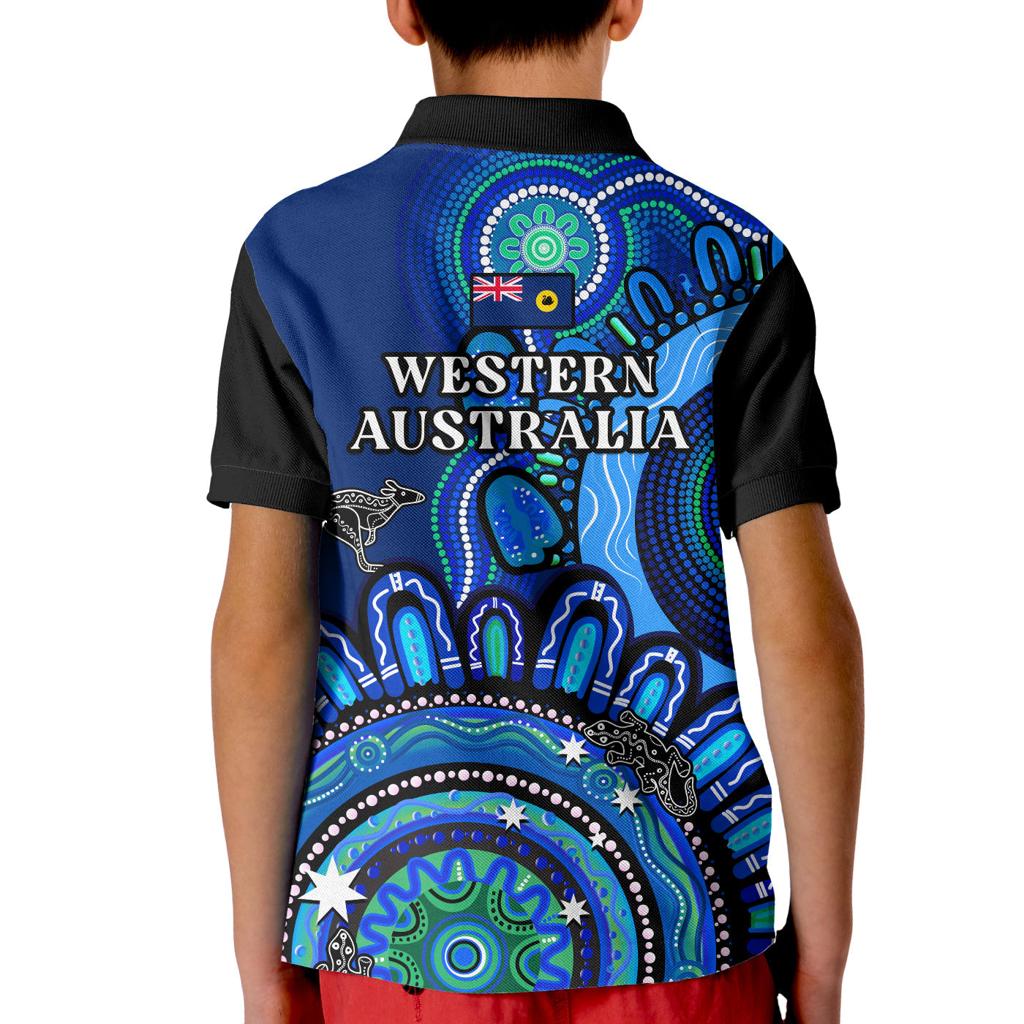 western-australia-state-polo-shirt-kid-wa-aussie-indigenous-art