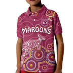 custom-text-and-number-maroons-rugby-polo-shirt-kangaroo-indigenous-pattern-unique-version