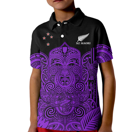 custom-text-and-number-new-zealand-tiki-rugby-polo-shirt-nz-maori-koru-pattern-ver04