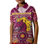 custom-text-and-number-broncos-rugby-polo-shirt-kid-indigenous-pattern-artsy-ver02