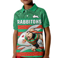 rabbitohs-rugby-polo-shirt-kid-aboriginal-dot-painting-glory-glory-sporty-style