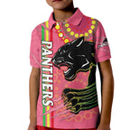 custom-text-and-number-panthers-rugby-polo-shirt-kid-the-mountain-men-aboriginal-art-dynamic-pink-version