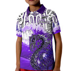 custom-personalised-manaia-maori-polo-shirt-fern-aotearoa-purple-waves