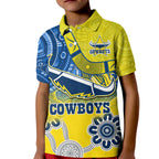 custom-text-and-number-cowboys-rugby-polo-shirt-kid-aboriginal-boomerang-go-premiers-north-queensland