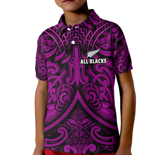 custom-text-and-number-new-zealand-silver-fern-rugby-polo-shirt-all-black-purple-nz-maori-pattern