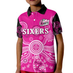 sydney-sixers-polo-shirt-cricket-indigenous-australian-art-ver01