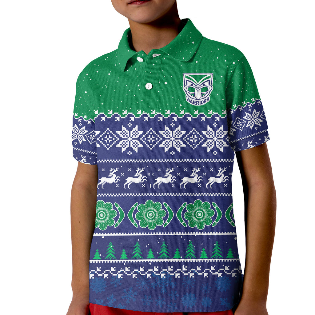 warriors-rugby-polo-shirt-kid-new-zealand-indigenous-merry-christmas