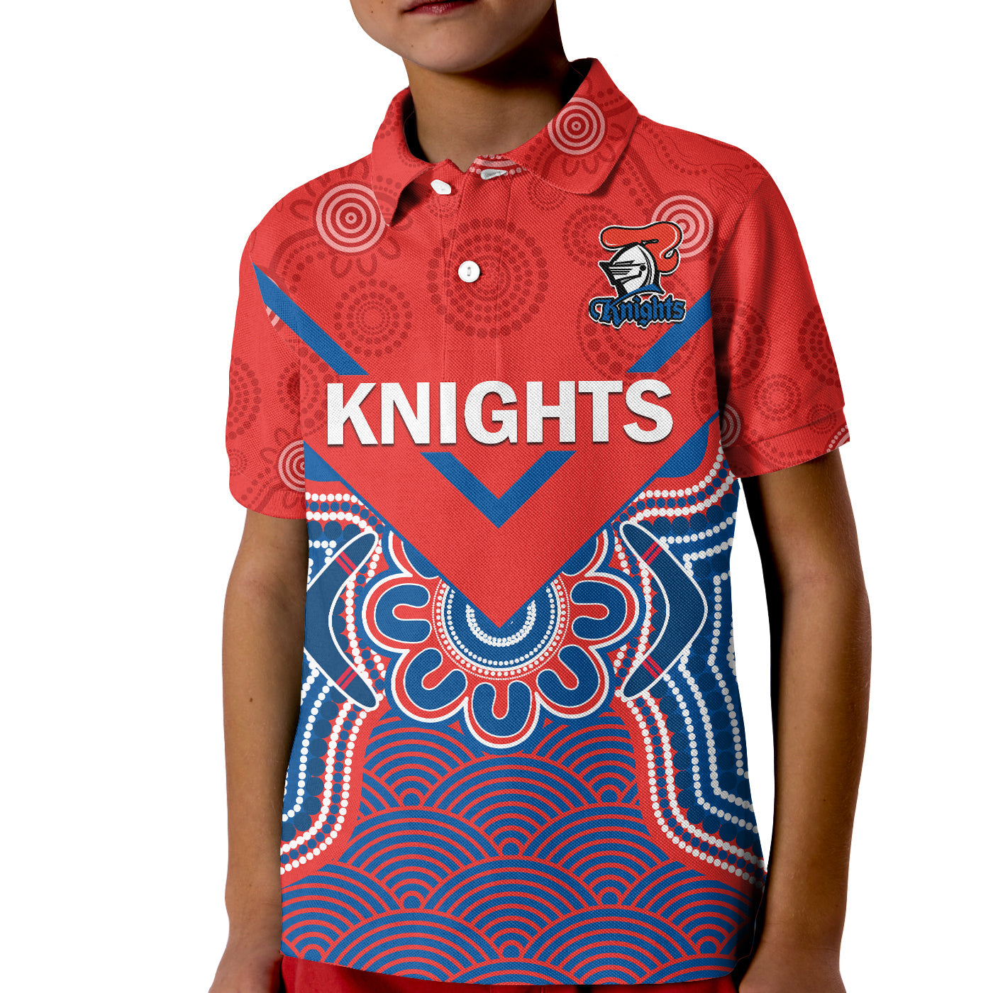 custom-text-and-number-knights-rugby-polo-shirt-kid-novocastrians-1987-aboriginal-art