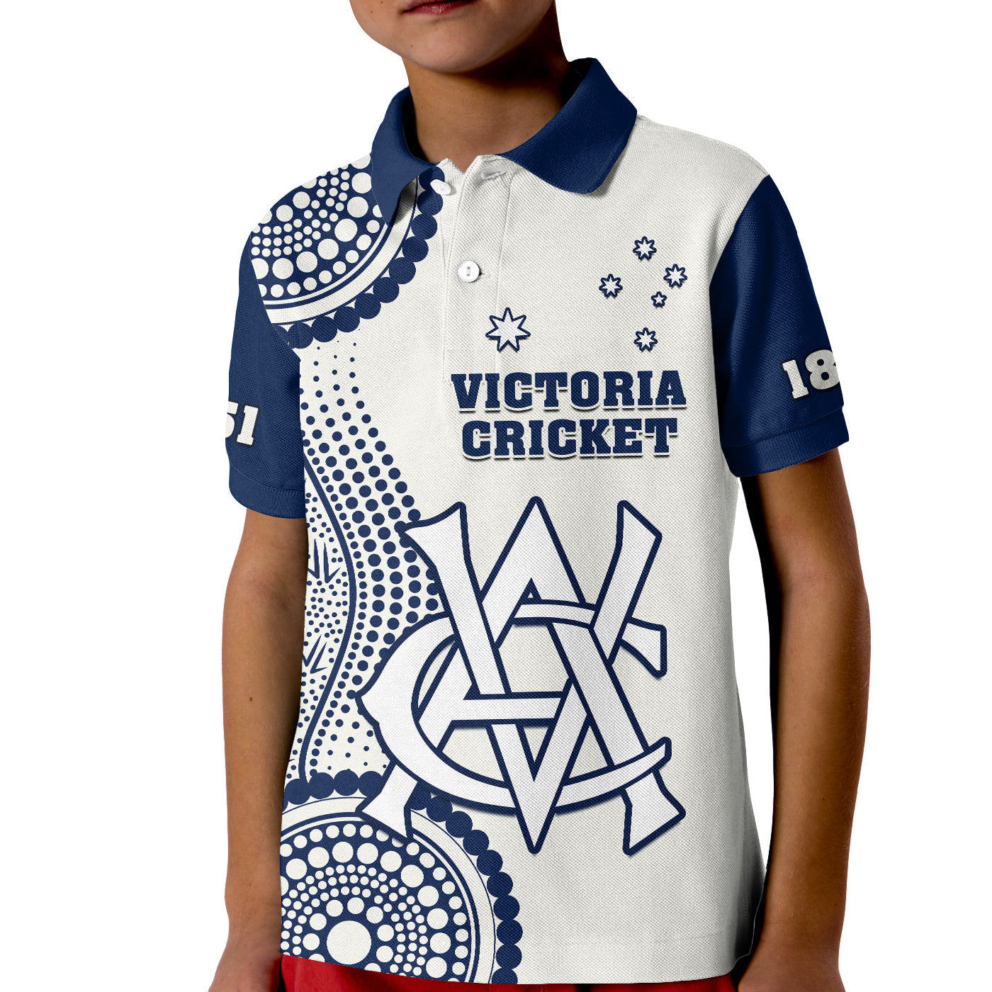 custom-text-and-number-victoria-cricket-2023-polo-shirt-sheffield-shield-australia-indigenous