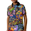 custom-personalised-australia-polo-shirt-kid-indigenous-animal-artsy