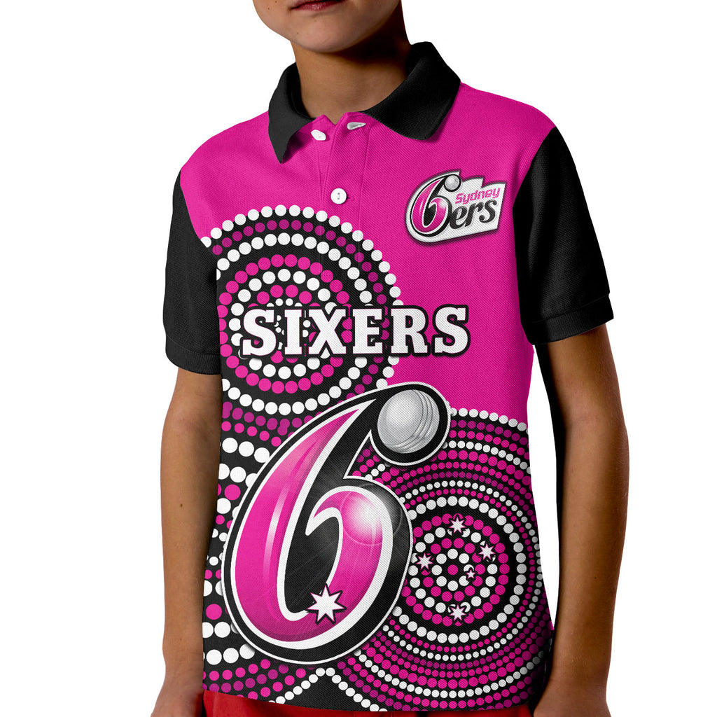 sydney-sixers-cricket-polo-shirt-kid-champions-bbl12-proud-indigenous-art