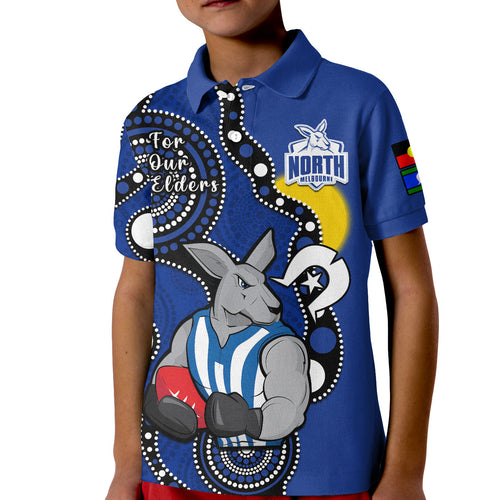 north-melbourne-football-naidoc-2023-polo-shirt-roos-for-our-elders-indigenous