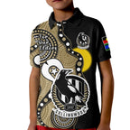 collingwood-football-naidoc-2023-polo-shirt-kid-magpies-for-our-elders-indigenous-art