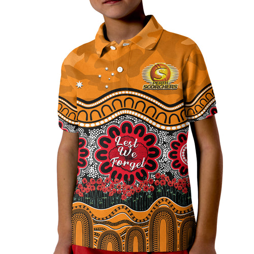 perth-scorchers-cricket-anzac-polo-shirt-kid-poppy-aboriginal-camouflage