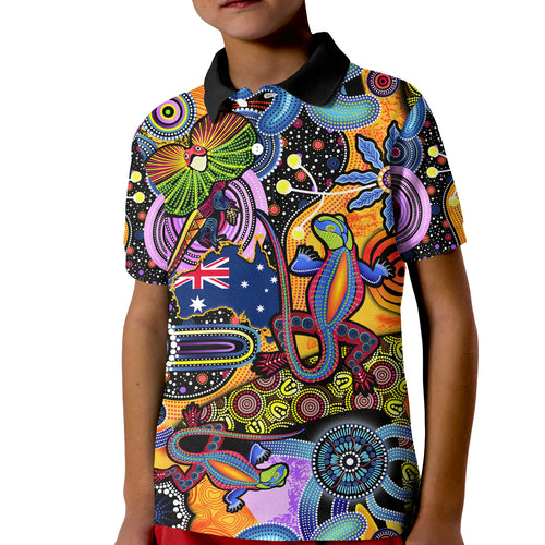 custom-personalised-australia-polo-shirt-indigenous-animal-artsy
