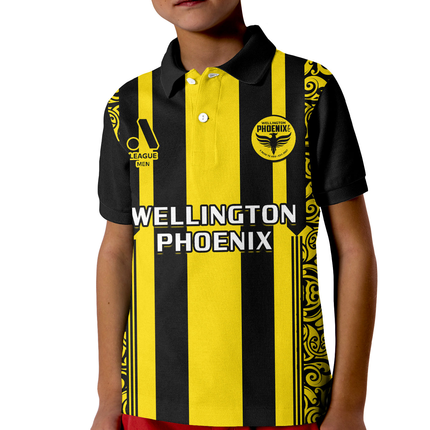 wellington-phoenix-football-polo-shirt-kid-a-league-men-the-nix-2007-aotearoa-maori