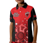 south-australia-cricket-2023-polo-shirt-kid-west-end-redbacks-sheffield-shield-indigenous