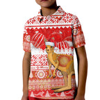 australia-polo-shirt-kangaroo-aboriginal-painting-merry-christmas