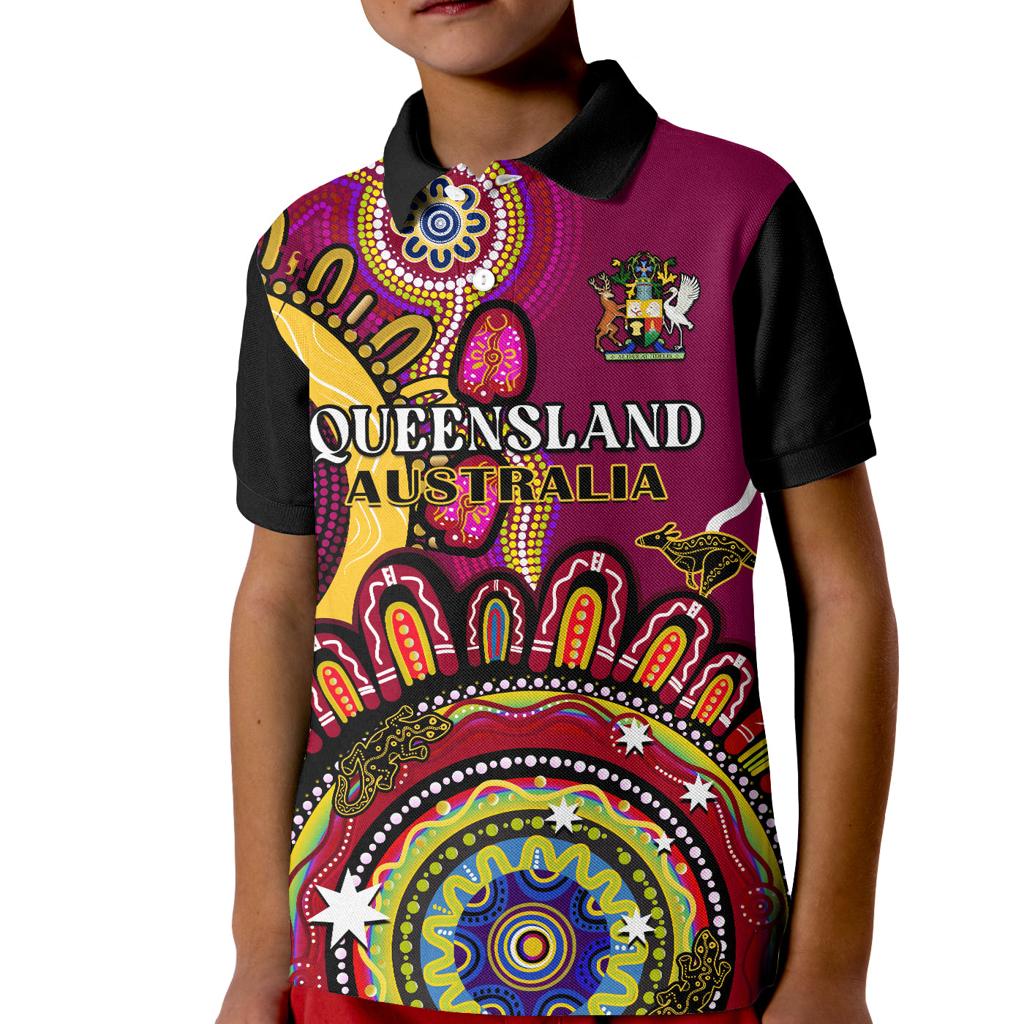 custom-personalised-queensland-state-polo-shirt-kid-qld-australian-indigenous-art