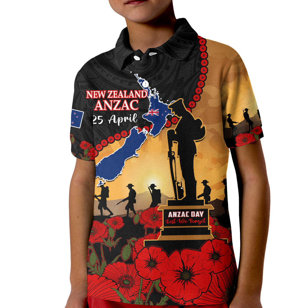 custom-personalised-new-zealand-anzac-polo-shirt-maori-camouflage-mix-poppies-we-will-remember-them