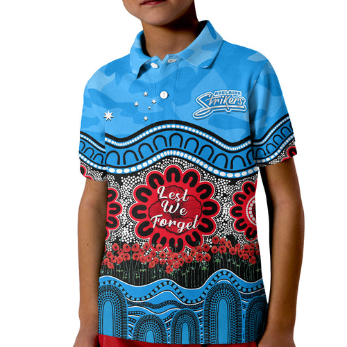 adelaide-strikers-cricket-anzac-polo-shirt-kid-poppy-aboriginal-camouflage