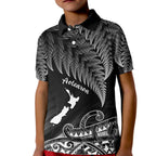 custom-personalised-new-zealand-silver-fern-polo-shirt-kid-aotearoa-map-maori