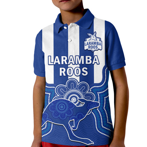 custom-text-and-number-laramba-football-polo-shirt-roos-aboriginal-art