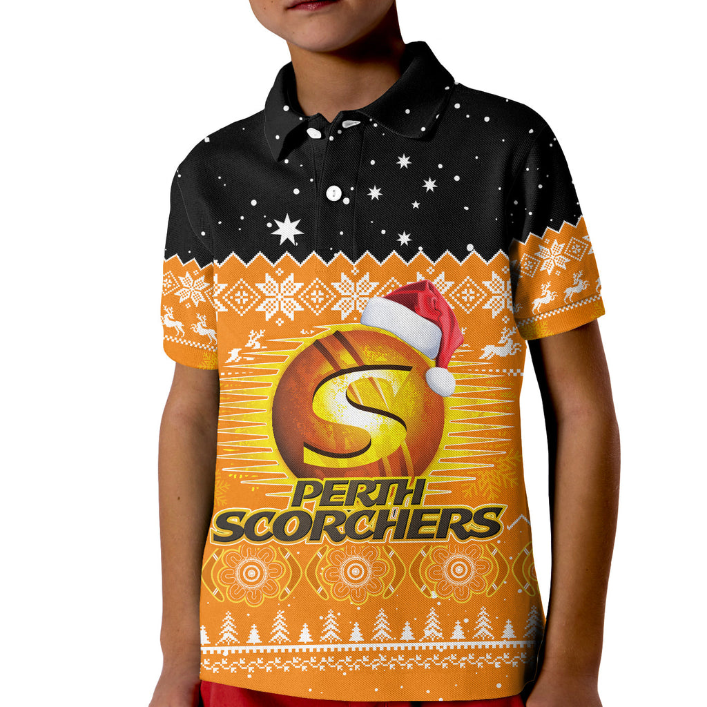 custom-personalised-perth-scorchers-cricket-polo-shirt-aboriginal-merry-christmas