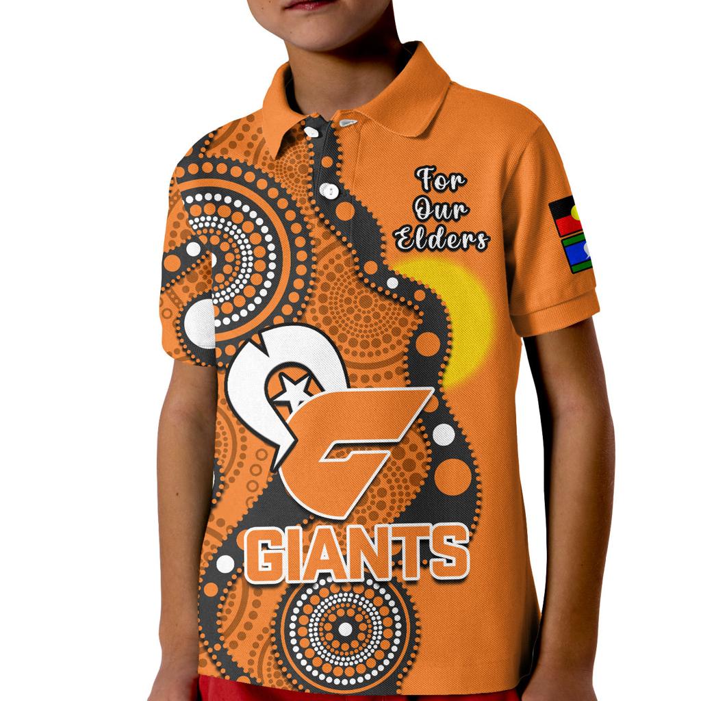 custom-text-and-number-gws-giants-football-naidoc-2023-polo-shirt-kid-indigenous-for-our-elders