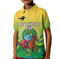 australia-devonport-cup-2023-polo-shirt-kid-horse-racing-indigenous-art