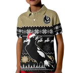 custom-personalised-collingwood-football-polo-shirt-kid-magpies-indigenous-merry-christmas