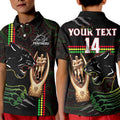 custom-text-and-number-panthers-rugby-polo-shirt-kid-the-riff-2022-premiers-aboriginal-art