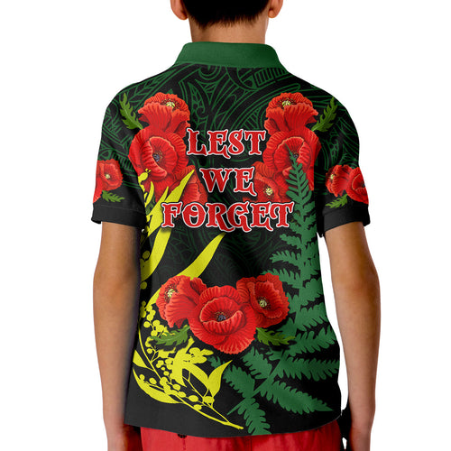 anzac-day-polo-shirt-maori-patterns-green-color