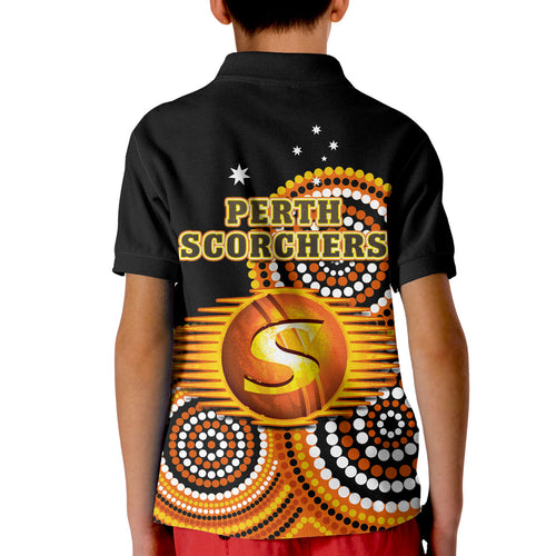 perth-scorchers-cricket-polo-shirt-kid-champions-bbl12-proud-indigenous-art