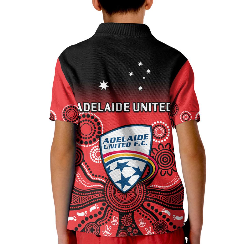 adelaide-united-football-polo-shirt-kid-indigenous-art