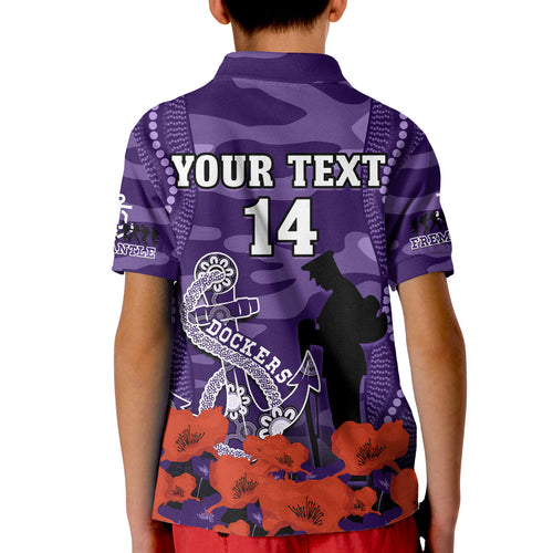 custom-text-and-number-dockers-football-anzac-2023-polo-shirt-kid-aboriginal-mix-poppy-camouflage