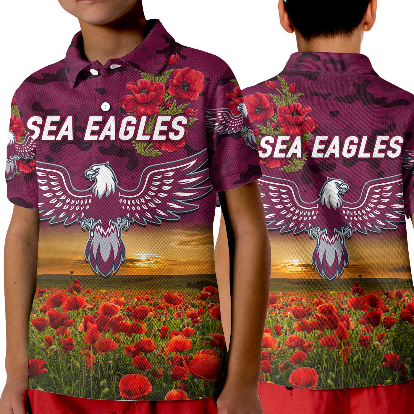 sea-eagles-anzac-polo-shirt-poppy-flowers-vibes