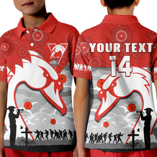 custom-text-and-number-swans-football-anzac-polo-shirt-kid-sydney-indigenous-camouflage-art