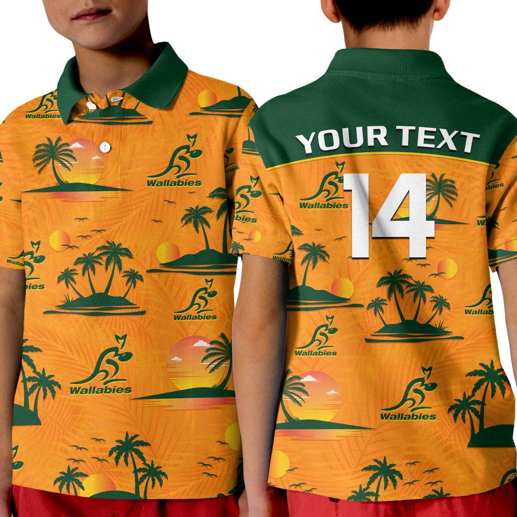 custom-text-and-number-wallabies-australian-rugby-polo-shirt-kid-hawaii-style