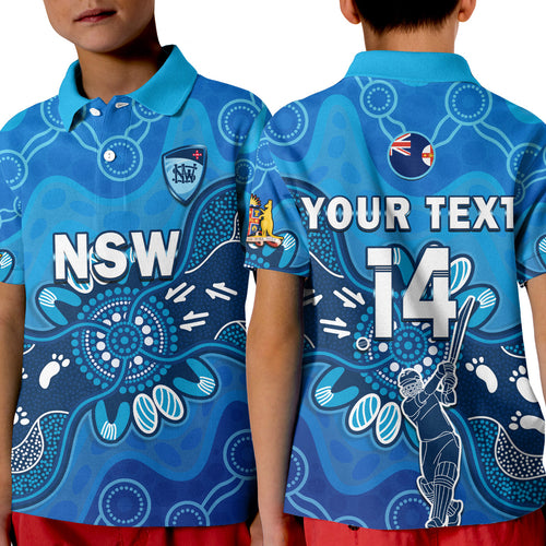 custom-text-and-number-new-south-wales-cricket-polo-shirt-kid-nsw-2022-aboriginal-art