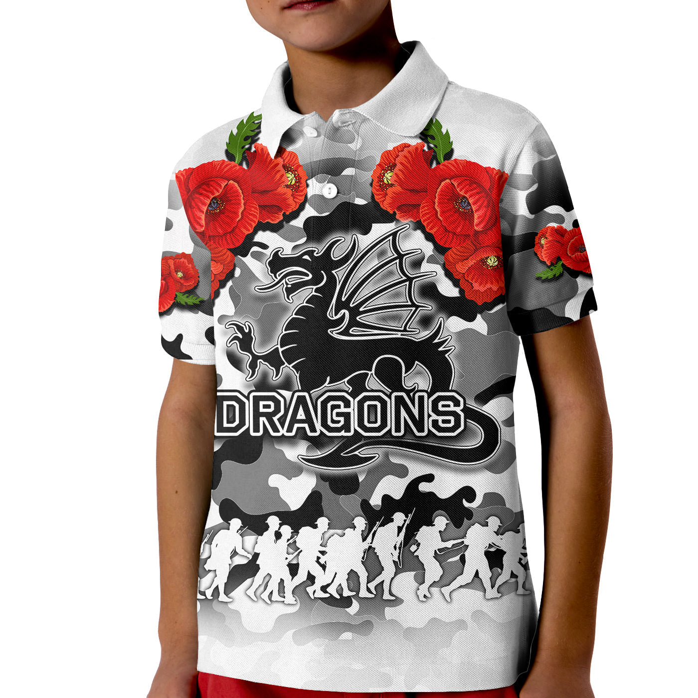 anzac-day-polo-shirt-dragons-army-style-no2
