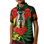 anzac-day-polo-shirt-maori-patterns-green-color