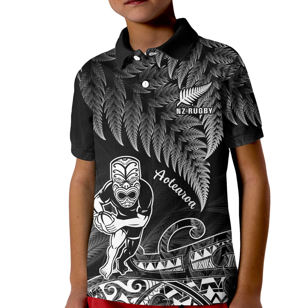 custom-text-and-number-new-zealand-silver-fern-rugby-polo-shirt-all-black-koru-maori
