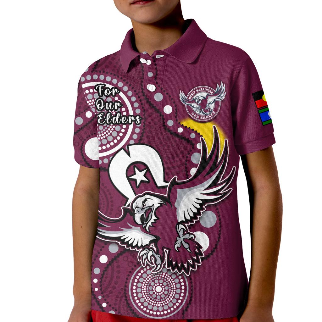 sea-eagles-rugby-naidoc-2023-polo-shirt-kid-indigenous-for-our-elders