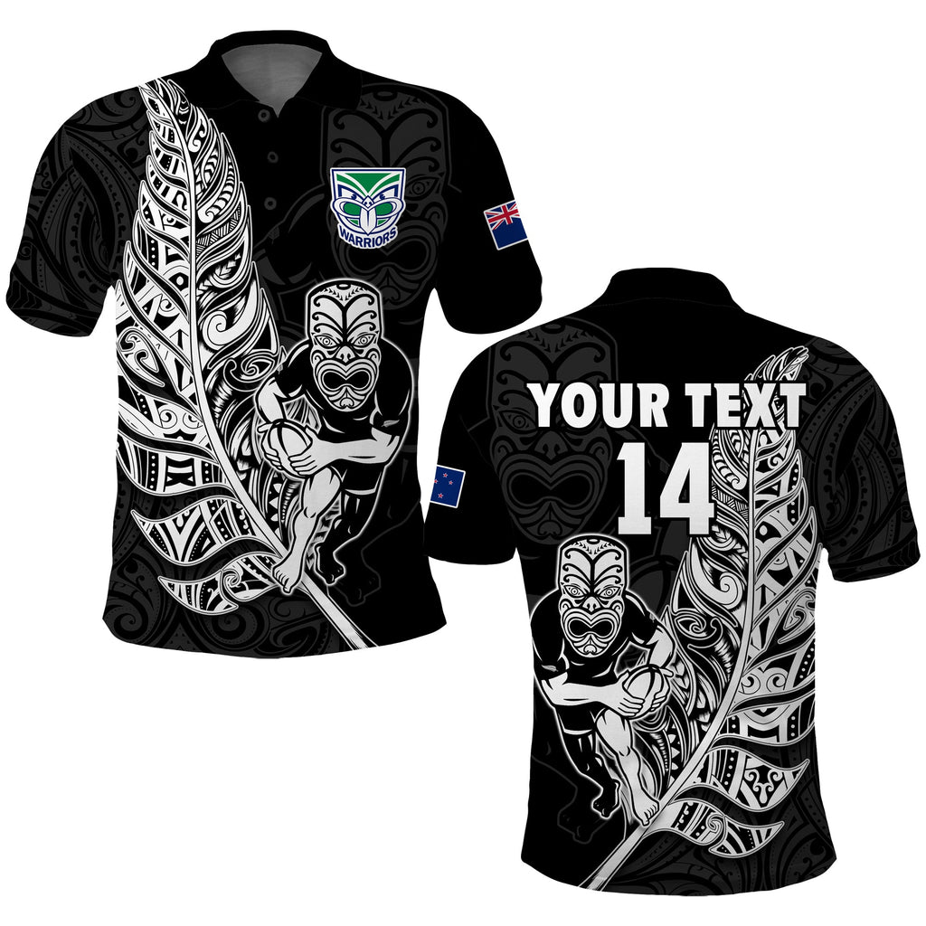 custom-text-and-number-new-zealand-tiki-rugby-polo-shirt-nz-warriors-fern-maori-style