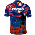adelaide-football-anzac-2023-polo-shirt-crows-aboriginal-mix-poppy-camouflage