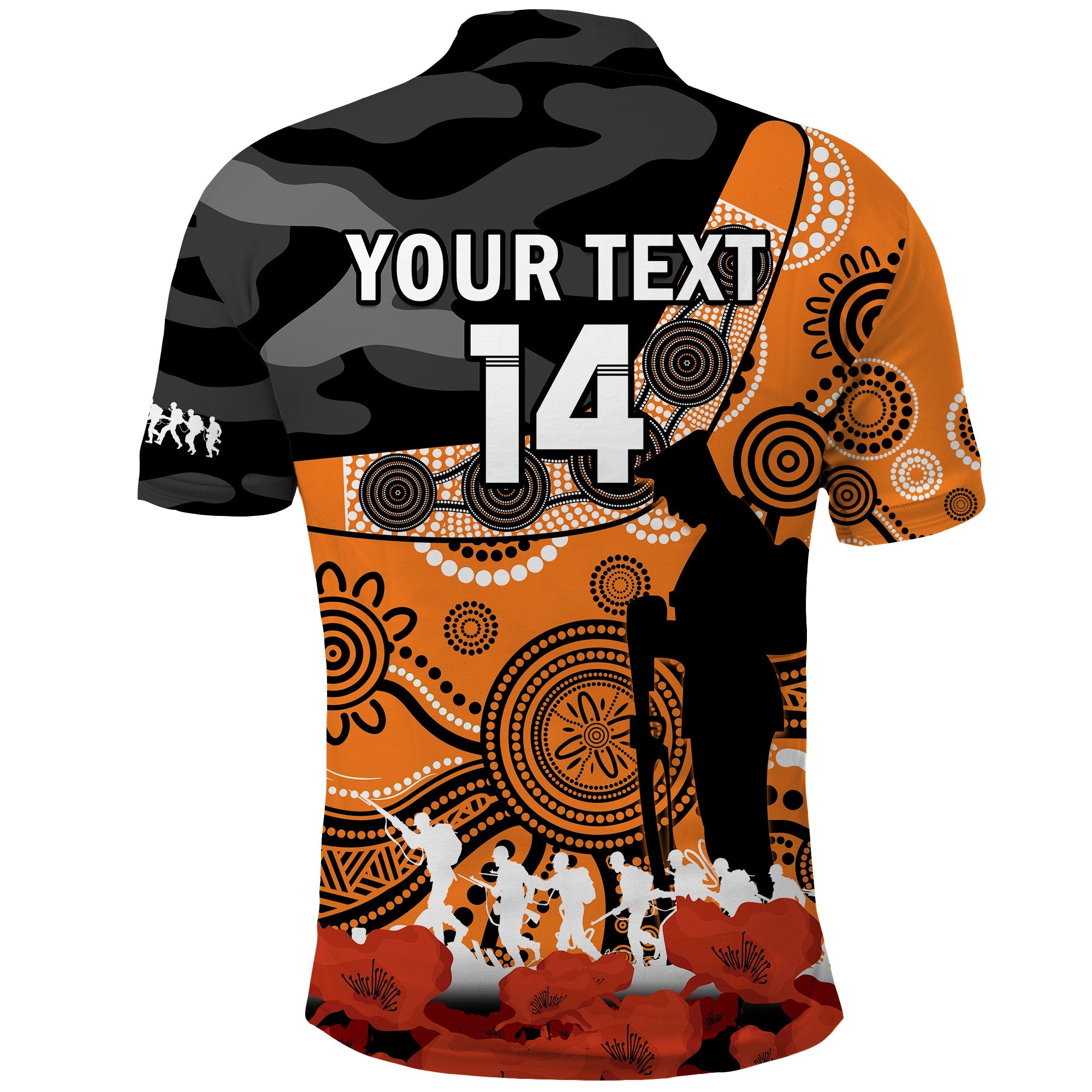 custom-text-and-number-giants-football-anzac-2023-polo-shirt-gws-aboriginal-mix-poppy-camouflage