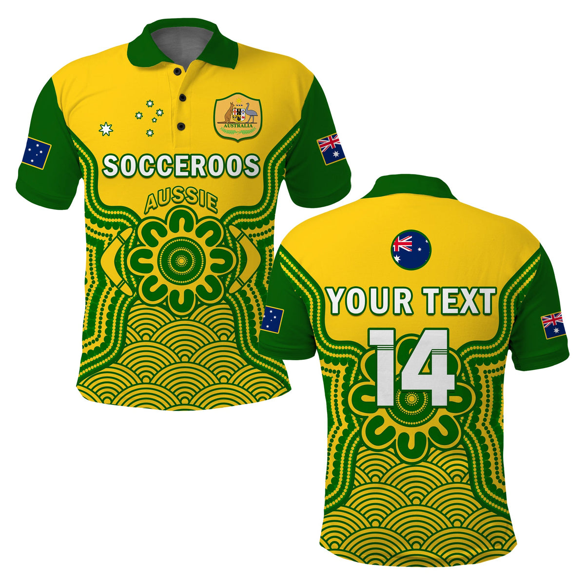 custom-text-and-number-australia-soccer-polo-shirt-socceroos-aboriginal-go-champions-world-cup-2022